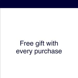 Free gift with ever purchase 🥰